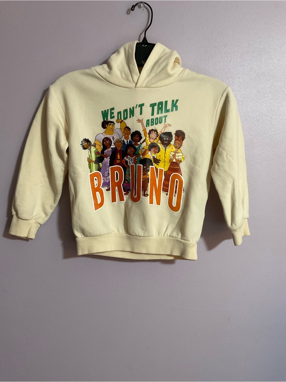 H&M Cream kids long Sleeve hoodie Top